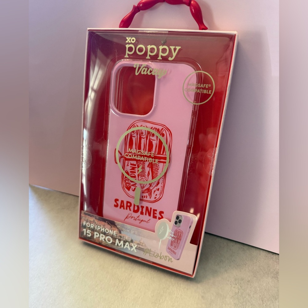 Sardines Pink iPhone 15 Pro Max Case